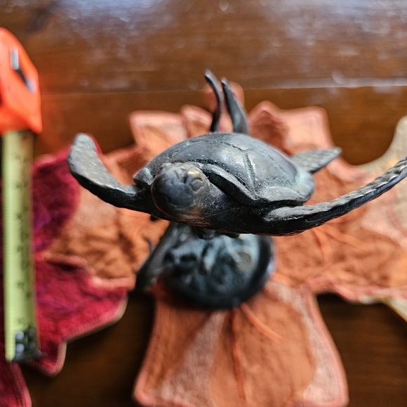 Bronze and mable decorative display.  Nautical theme. - Picture 5 of 8